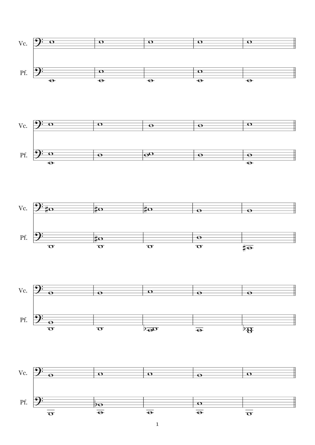 page 1 of score